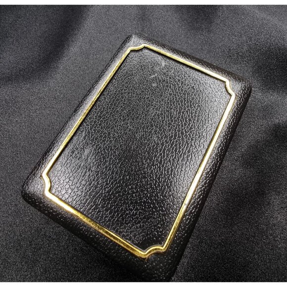 Vintage 1990s Gold Plated Jewelry Set With Blue Gemstone Pendant Necklace - Picture 9 of 9